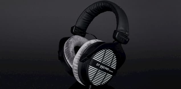 Beyerdynamic DT 990 Pro Headphones have an open-back design