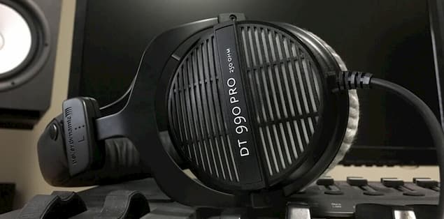 The Beyerdynamic DT 990 Pro Headphones are professional-grade headphones.