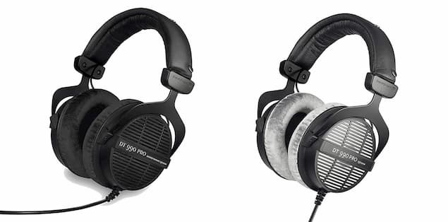Different colors models of the Beyerdynamic DT 990 Pro Headphones