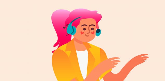 Tie your hair up in a bun or a ponytail