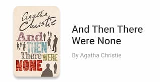 And Then There Were None by Agatha Christie