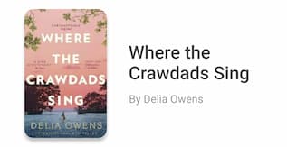 Where the Crawdads Sing by Delia Owens 