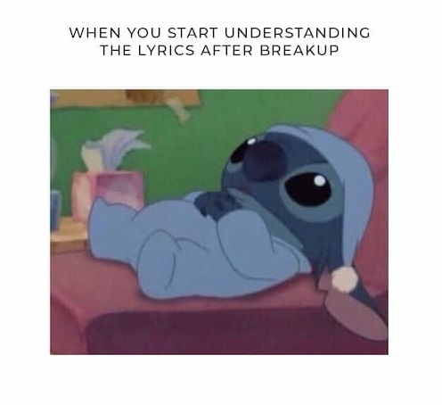 When the Lyrics of a Song Finally Touch the "I'm Mr. Lonely" Chords of Your Brain