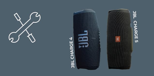 JBL Charge 4 vs Charge 5 - Design and Build