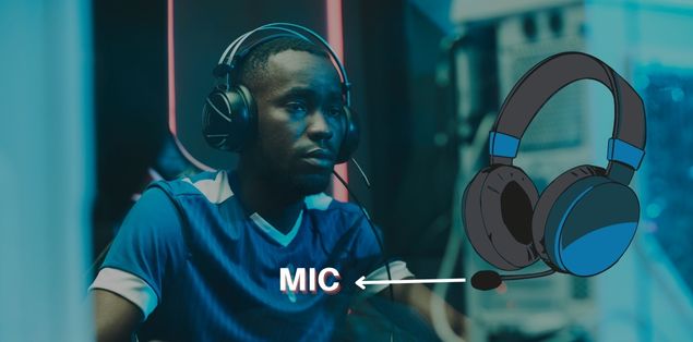 Gaming headset mic