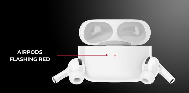 Why Is AirPod Case Blinking Red?