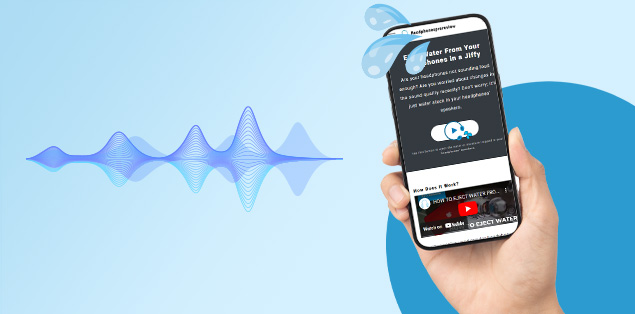 How to Get Water Out of Phone With Sound?