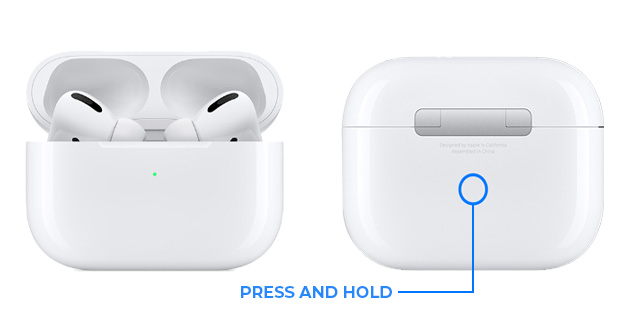 How to Use the Button on the Back of the AirPod Case?