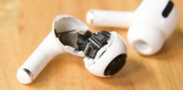 Either of the AirPods Has Suffered Damage