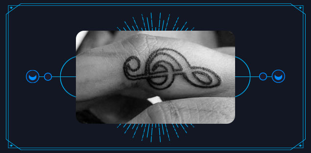 Small Music Tattoo