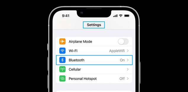 Reset your Bluetooth Settings