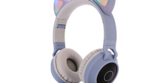 Luckyu Kids Bluetooth 5.0 Cat Ear Headphones