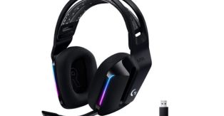 Logitech G733 Lightspeed Wireless Gaming Headset with Suspension Headband