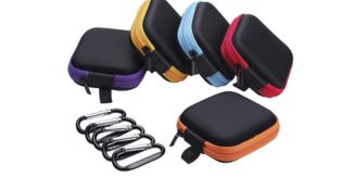 Sunmns 5 Pieces in Ear Bud Earphone Headset Headphone Case