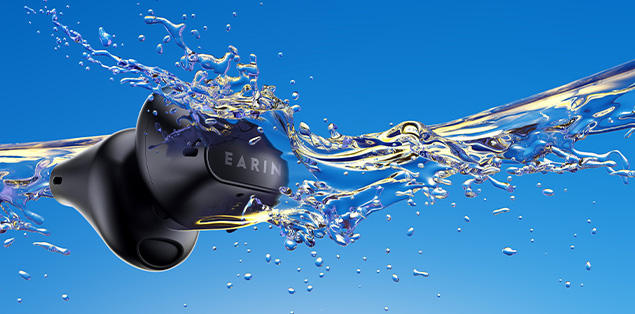 Earin A-3 Waterproof and Sweatproof Rating