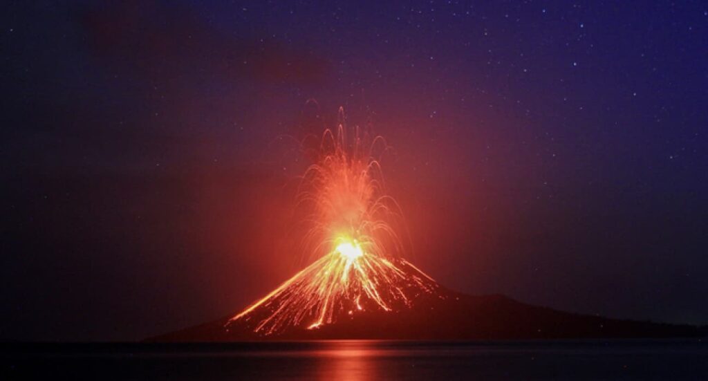  The Krakatoa volcanic eruption