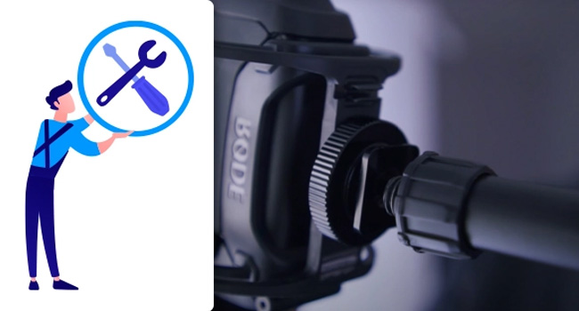 How to setup Boom Mic?