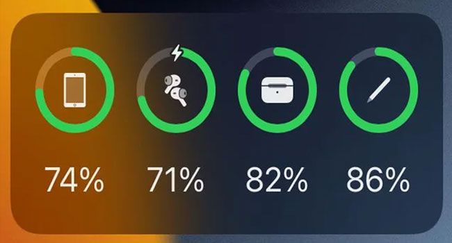 Use the Battery Widget on Your Apple Device