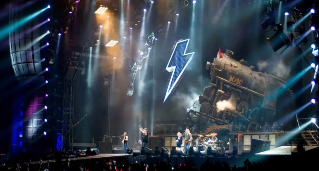 AC/DC concert in 1980