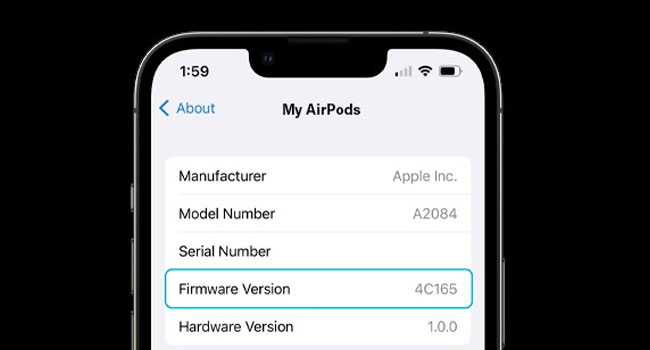 Does the AirPods' Firmware Require an Update?