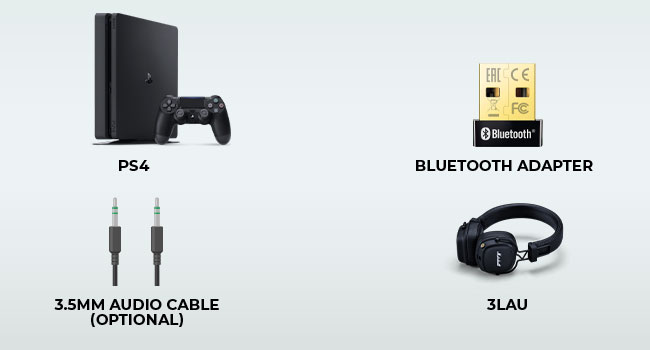 What You Need to Connect Bluetooth Headphones to PS4