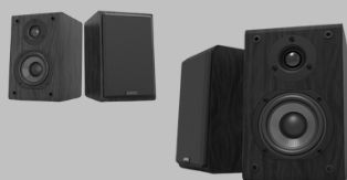 LONPOO Passive Bookshelf Speakers