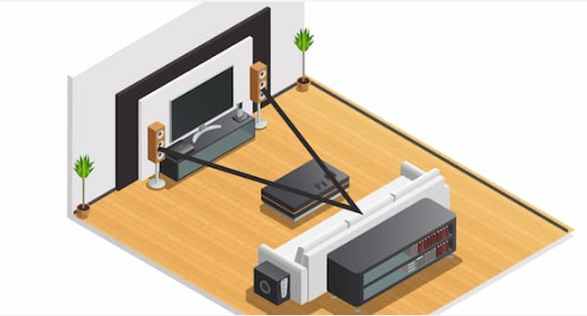 A 2.0 Channel Speaker Setup
