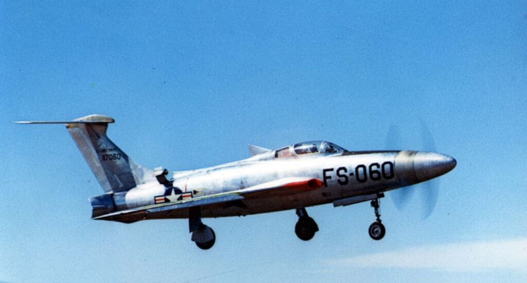 Republic XF-84H Thunderscreech (200 dB)