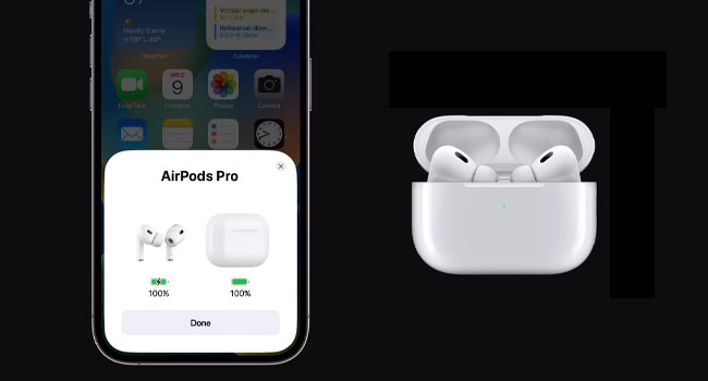 Place the Open Charging Case Near Your Apple Device