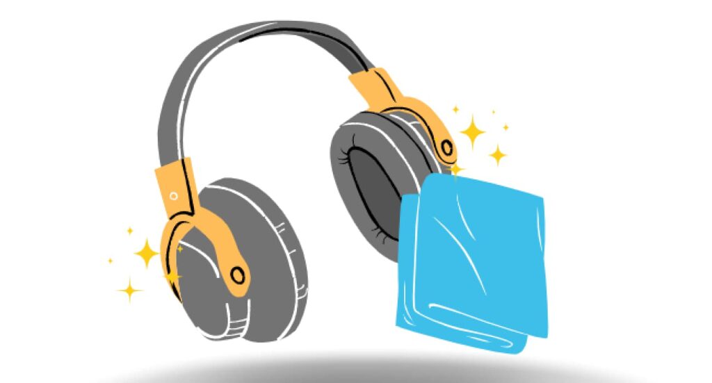 How To Clean Over-the-Ear Headphones?