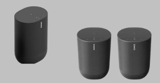 Two Room Sonos Move Speakers
