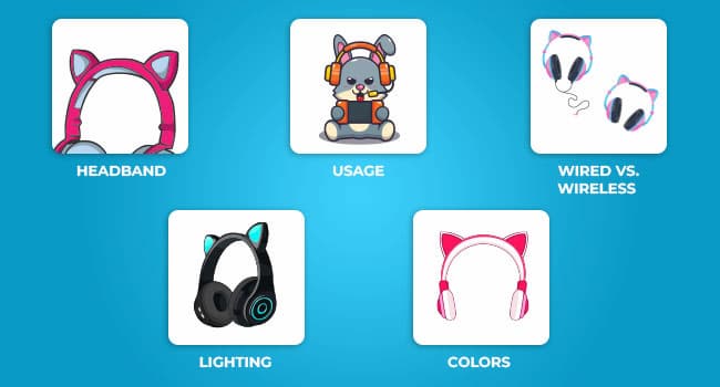 5 Things to Consider When Looking for the Right Cat Ear Headphones